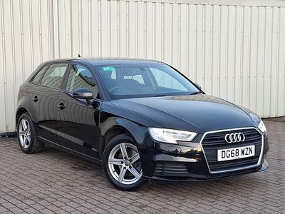 Used Audi A3 116 HP (85 kW) 2018 Black Sedan