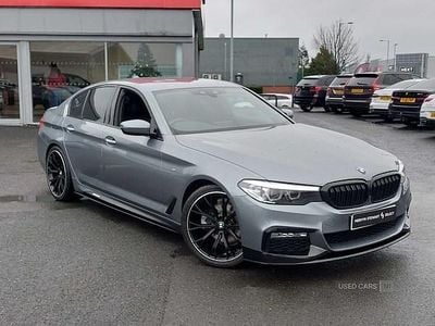 Used BMW 520 M Sport 2017 Blue Sedan