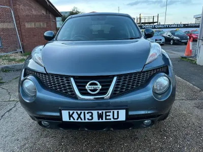 Usado Nissan Juke Acenta Premium 2013 Azul SUV