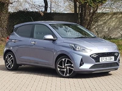 Usado Hyundai i10 Premium 2025 Azul Citadino