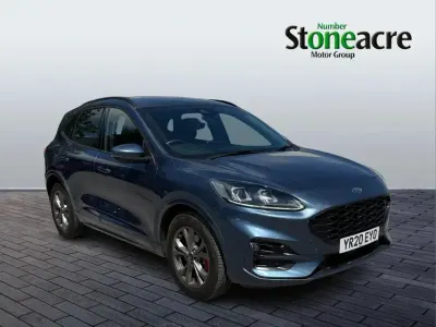 Used Ford Kuga ST-Line 225 HP (165 kW) 2020 Blue SUV