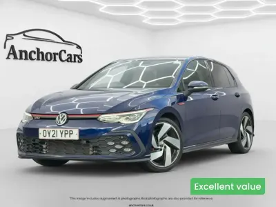 Second-hand VW Golf VII GTI 245 CP (180 kW) 2021 Albastru Hatchback