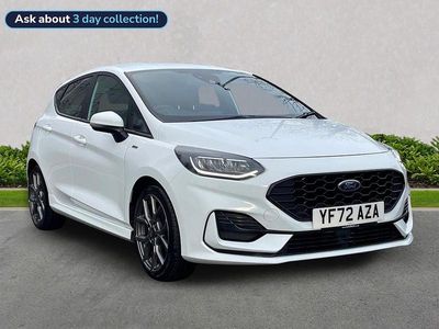 White Used 2022 Ford Fiesta ST-Line Hatchback | £13,195 (Fair price)