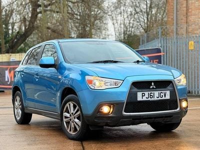 Blue Used 2012 Mitsubishi ASX SUV | £3,895 (Good price)