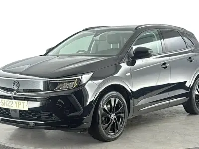 Used Vauxhall Grandland X GS Line 131 HP (96 kW) 2022 Black SUV