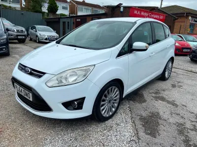 Used Ford C-MAX Titanium 113 HP (83 kW) 2014 White MPV
