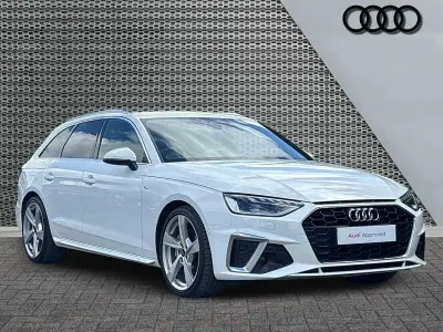 Used Audi A4 S-Line 2023 White Estate