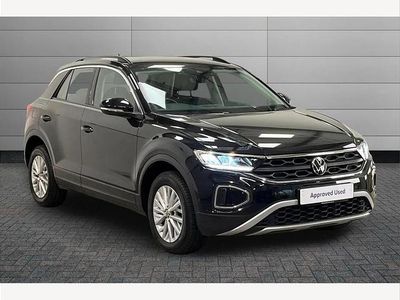 Black Used 2022 VW T-Roc Life SUV | £17,195 (Fair price)