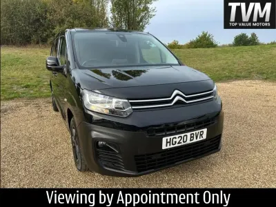 Used Citroën e-Berlingo Start 130 HP (95 kW) 2020 Black
