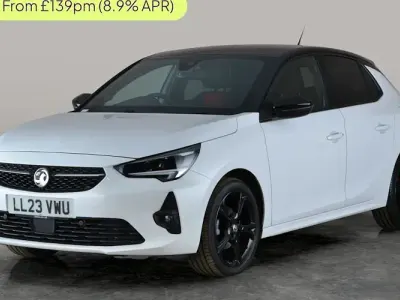 Used Vauxhall Corsa GS Line 75 HP (55 kW) 2023 White Hatchback