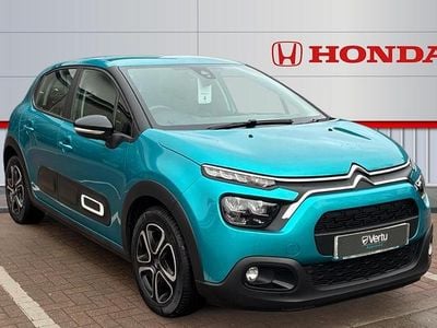 Blue Used 2022 Citroën C3 PureTech Hatchback | £10,885 (Fair price)