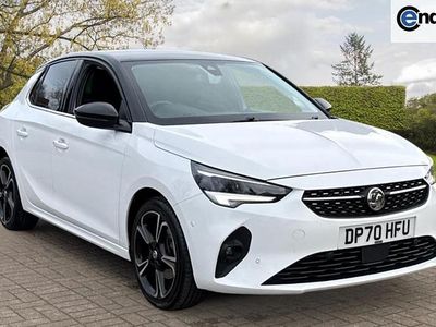 Used Vauxhall Corsa Elite 100 HP (73 kW) 2020 White Hatchback