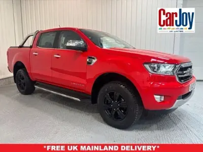 Used Ford Ranger Limited 213 HP (156 kW) 2021 Red Pickup