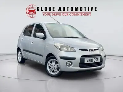 Używany Hyundai i10 Comfort 78 KM (57 kW) 2010 Srebrny Hatchback