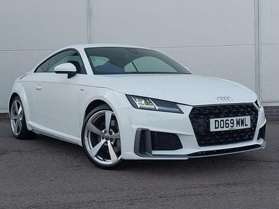 Used Audi TT S-Line 245 HP (180 kW) 2019 White Coupe
