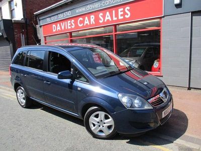 Blue Used 2012 Vauxhall Zafira MPV | £4,990 (Expensive)