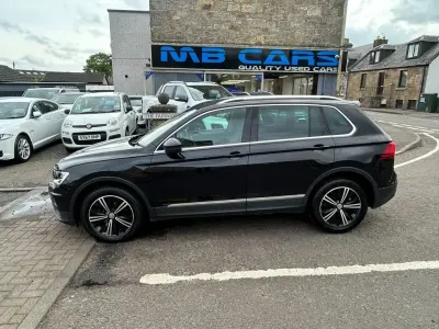 Używany VW Tiguan SE 150 KM (110 kW) 2018 Czarny SUV