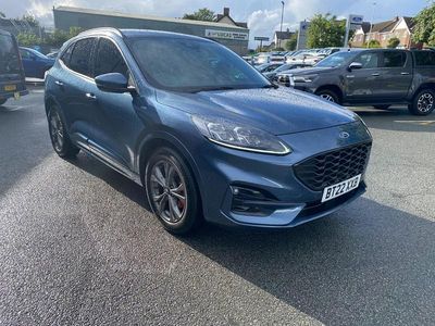 Chrome blue Used 2022 Ford Kuga ST-Line SUV | £18,990 (Fair price)