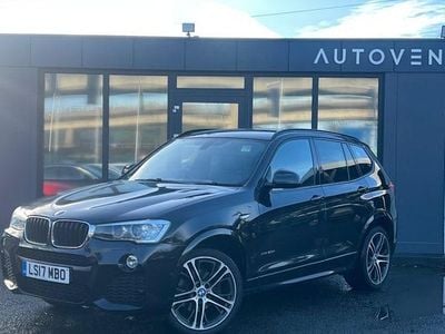 Black Used 2017 BMW X3 M Sport SUV | £14,990 (Fair price)