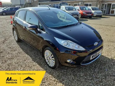 Used Ford Fiesta Titanium 2008 Black Hatchback