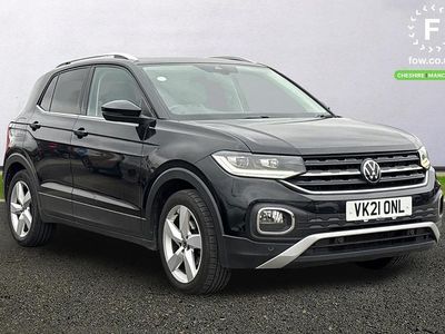 Used VW T-Cross SEL 2021 Black SUV
