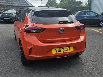 Used Vauxhall Corsa Elite 102 HP (75 kW) 2021 Orange Hatchback