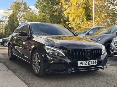 Used Mercedes C220 170 HP (125 kW) 2015 Black Sedan