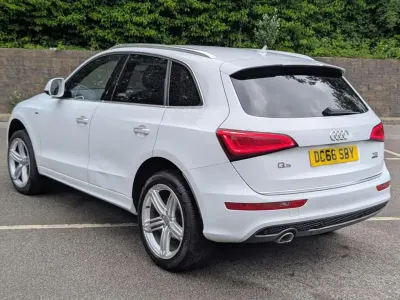 Used Audi Q5 S-line plus 2017 White SUV