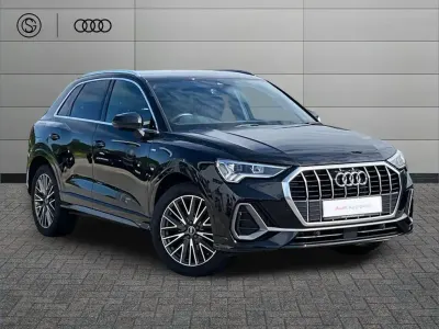 Used Audi Q3 S-Line 150 HP (110 kW) 2022 Black SUV