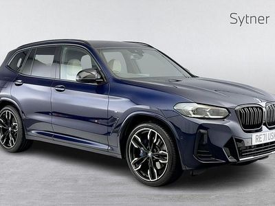 Blue Used 2021 BMW X3 M Sport SUV | £40,000 (Fair price)