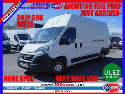 Used Fiat Ducato 180 HP (132 kW) 2018 White Van