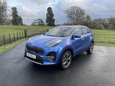 Used Kia Sportage GT-Line 180 HP (132 kW) 2022 Blue SUV