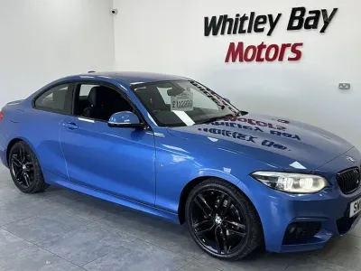 Used BMW 218 M Sport 150 HP (110 kW) 2018 Blue Coupe