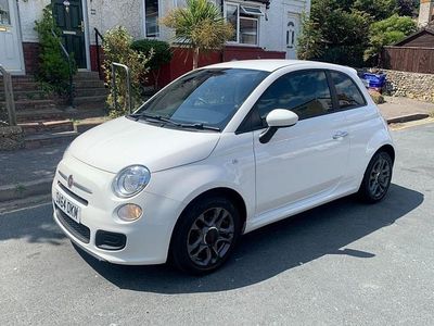 White Used 2014 Fiat 500 S Hatchback | £6,490 (Fair price)