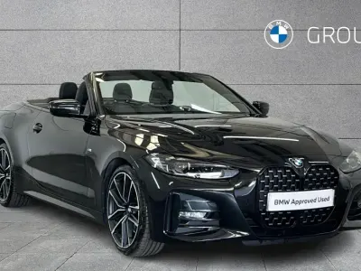 Used BMW 420 M Sport 181 HP (133 kW) 2022 Black Cabriolet