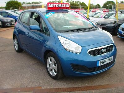 Blue Used 2014 Kia Venga Hatchback | £7,495 (A bit pricey)