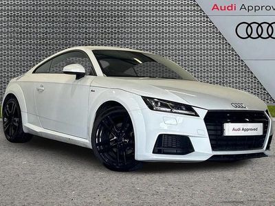 Used Audi TT S-Line 180 HP (132 kW) 2018 Glacier white, metallic Coupe