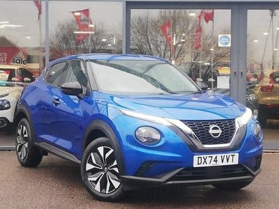 Used Nissan Juke Acenta Premium 114 HP (83 kW) 2024 Blue SUV
