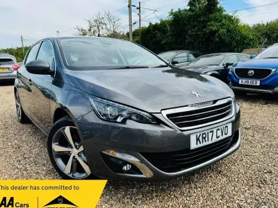 Used Peugeot 308 Allure 130 HP (95 kW) 2017 Grey Hatchback