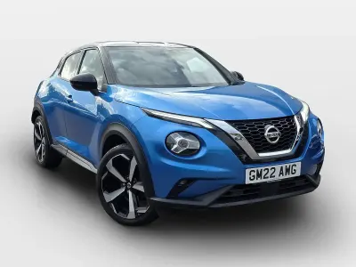Używany Nissan Juke Tekna 2022 Niebieski SUV