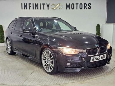 Black Used 2015 BMW 318 M Sport Estate | £8,500 (Fair price)