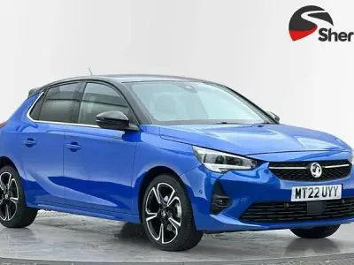 Used Vauxhall Corsa Ultimate 131 HP (96 kW) 2022 Blue Hatchback