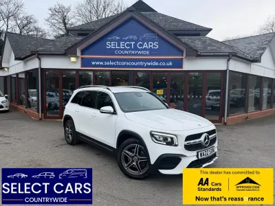 Used Mercedes GLB200 AMG line 163 HP (119 kW) 2022 White SUV