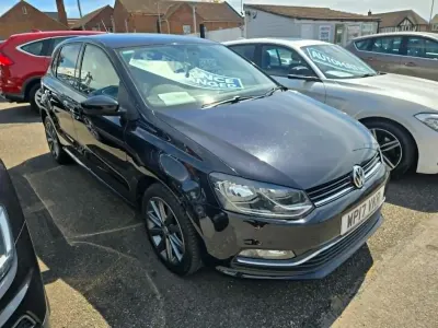 Used VW Polo Beats 90 HP (66 kW) 2017 Black Hatchback