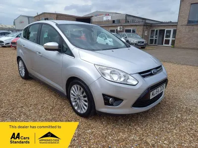 Used Ford C-MAX Titanium 113 HP (83 kW) 2014 Silver MPV