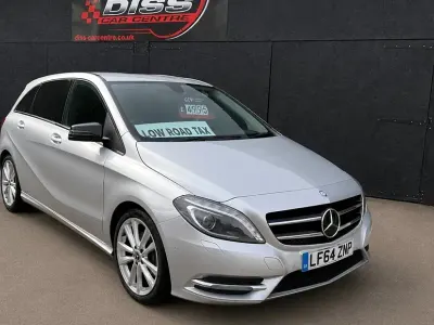 Used Mercedes B180 109 HP (80 kW) 2014 Silver Hatchback