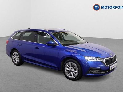 Used Skoda Octavia SE L 150 HP (110 kW) 2023 Blue Estate