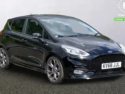 Używany Ford Fiesta ST-Line X 101 KM (74 kW) 2019 Czarny Hatchback