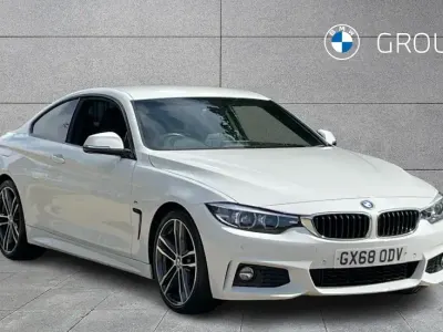 Used BMW 420 M Sport 187 HP (137 kW) 2018 White Coupe