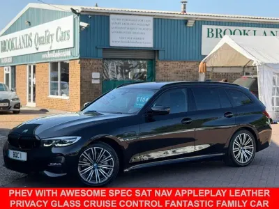 Used BMW 330e M Sport 292 HP (214 kW) 2022 Black Estate